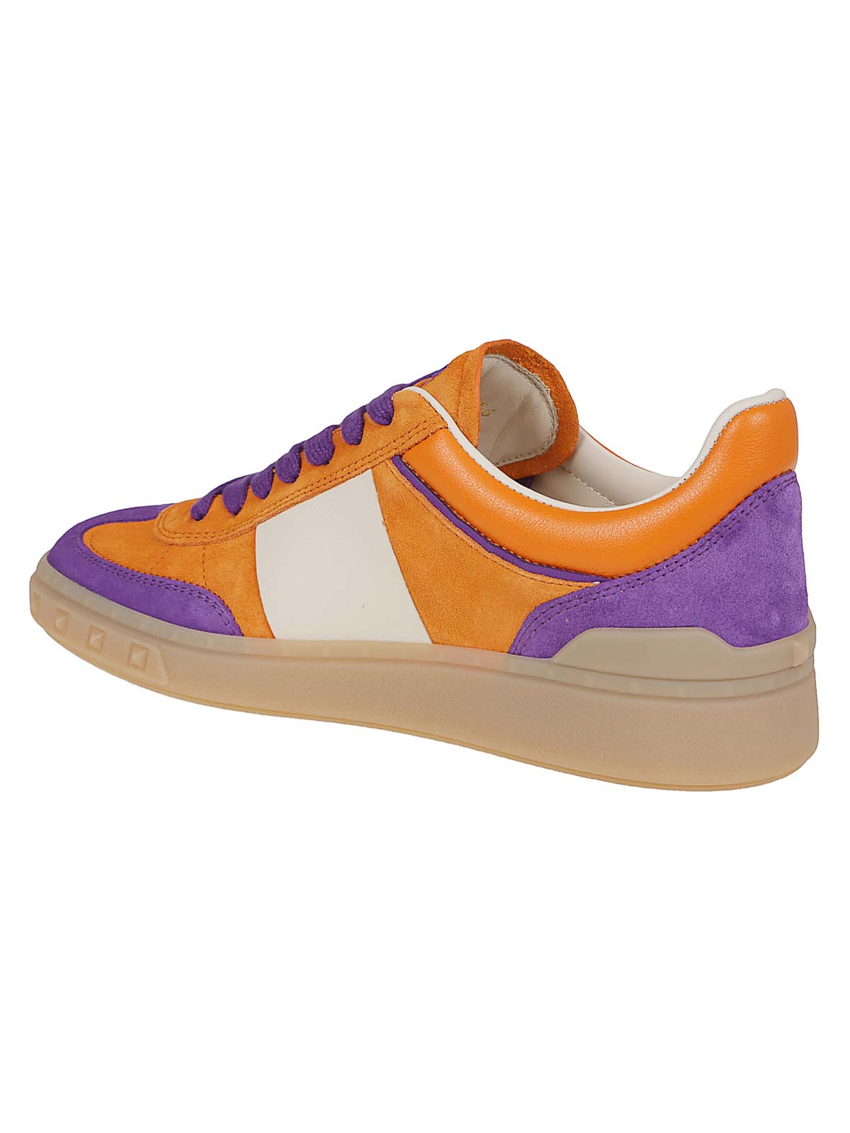 Valentino Upvillage Sneaker Low Top Nappa Calfskin In Multi