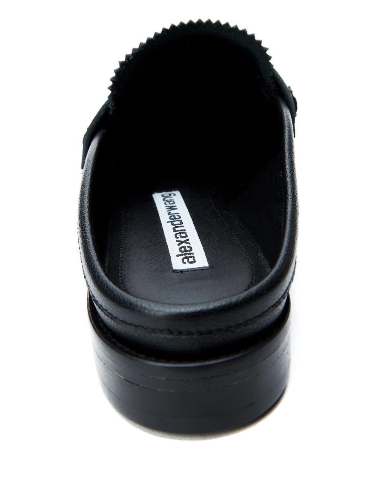 Alexander Wang Women Carter Leather Loafer In Black