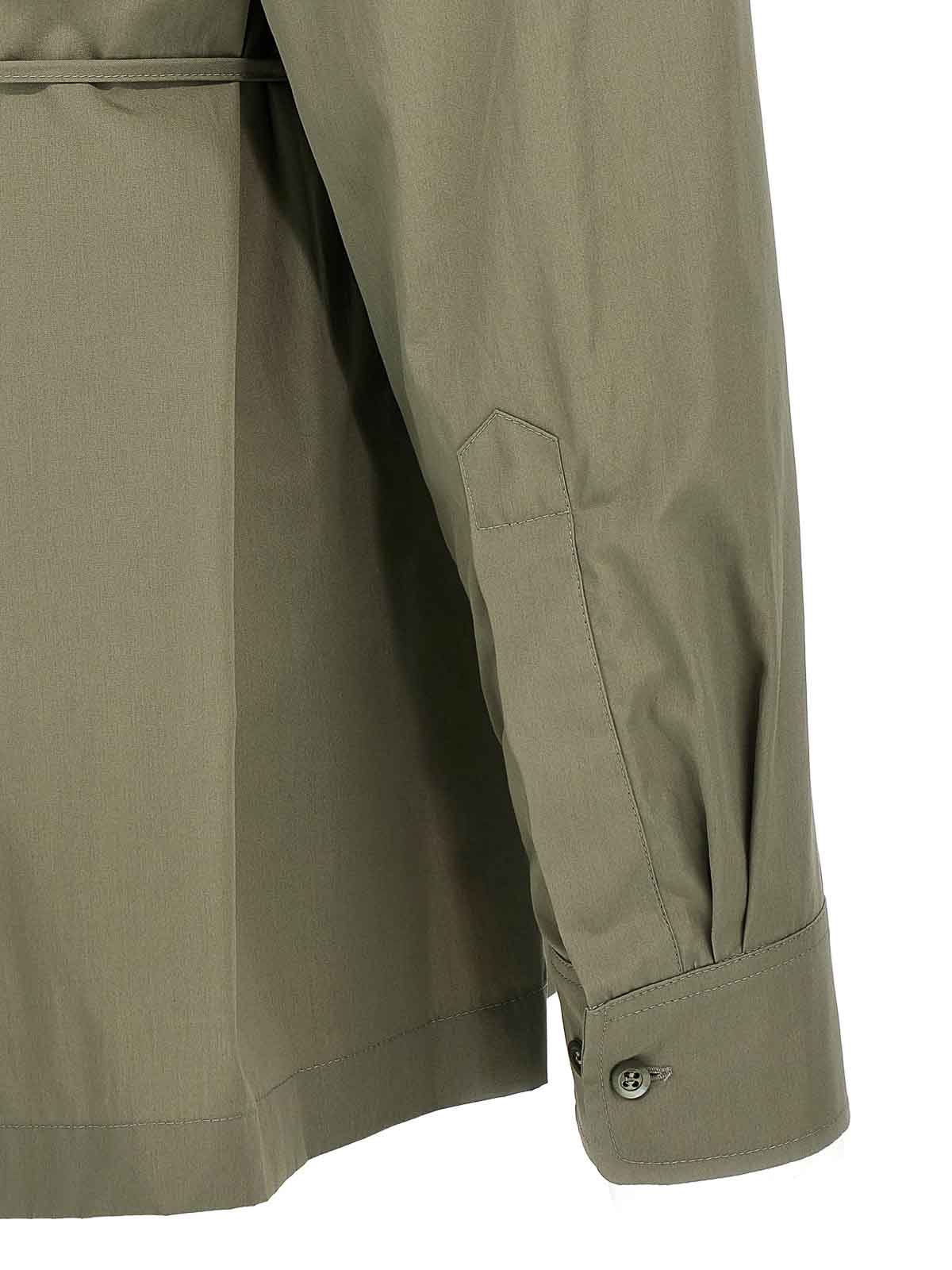 Dries Van Noten Women Asymmetrical Shirt In Green
