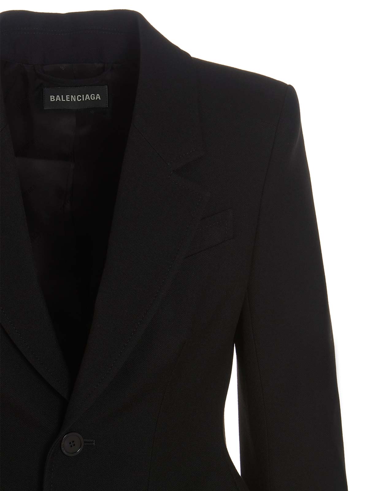 Balenciaga Blazer In Black