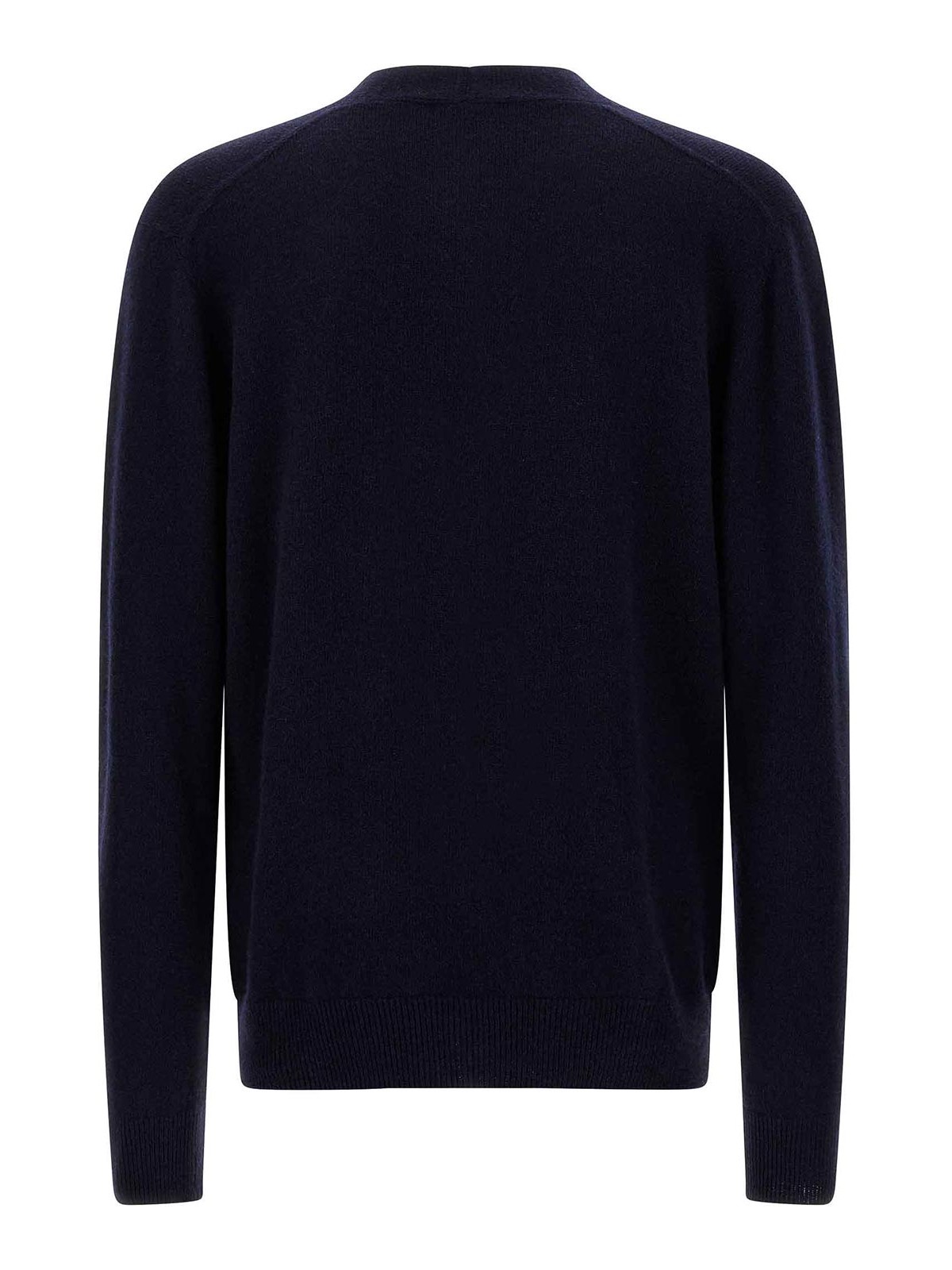 Balmain Men Eco-cashmere Cardigan In Blue