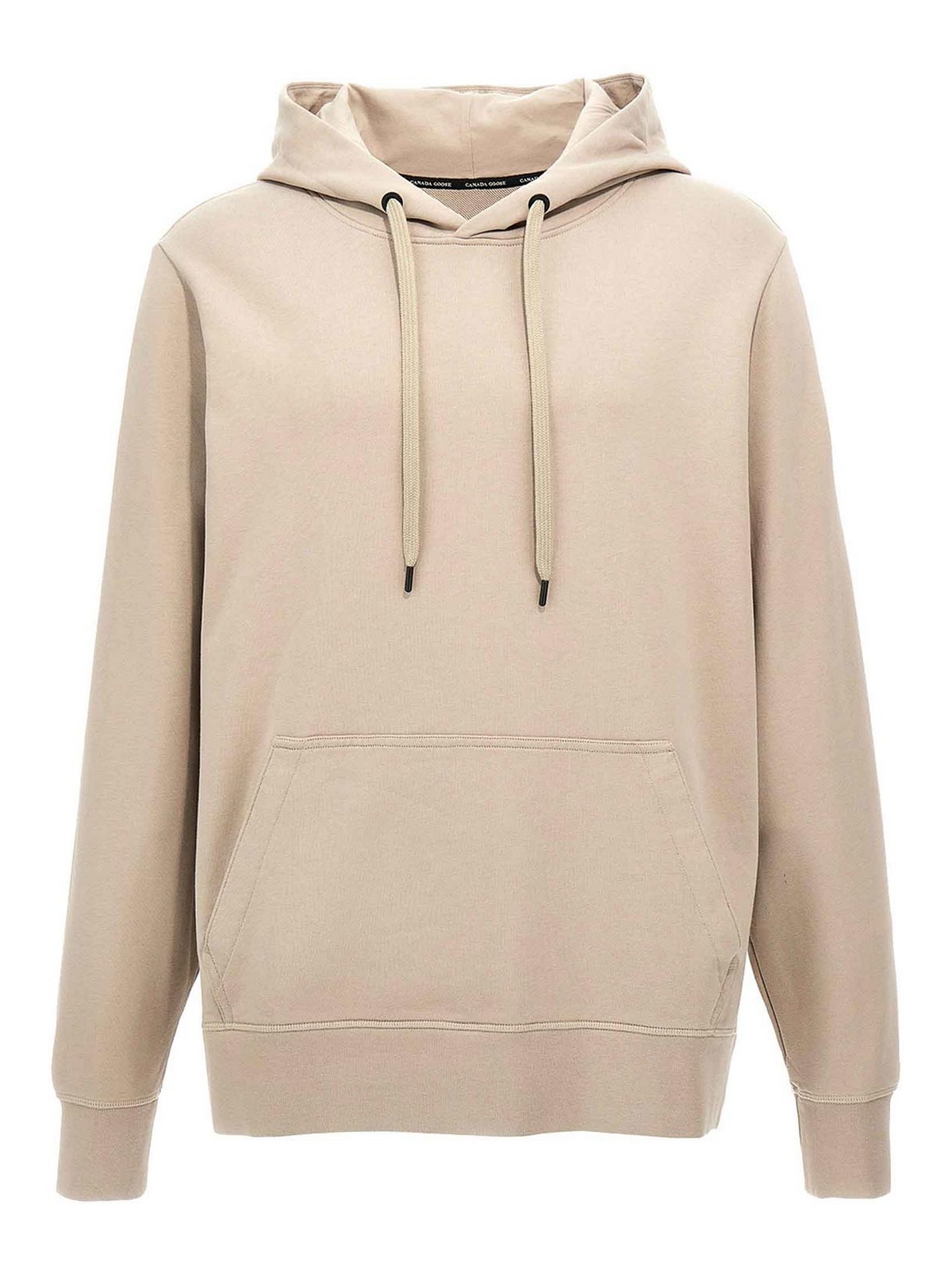 Canada Goose Huron Pouch-pocket Hoodie In Gray