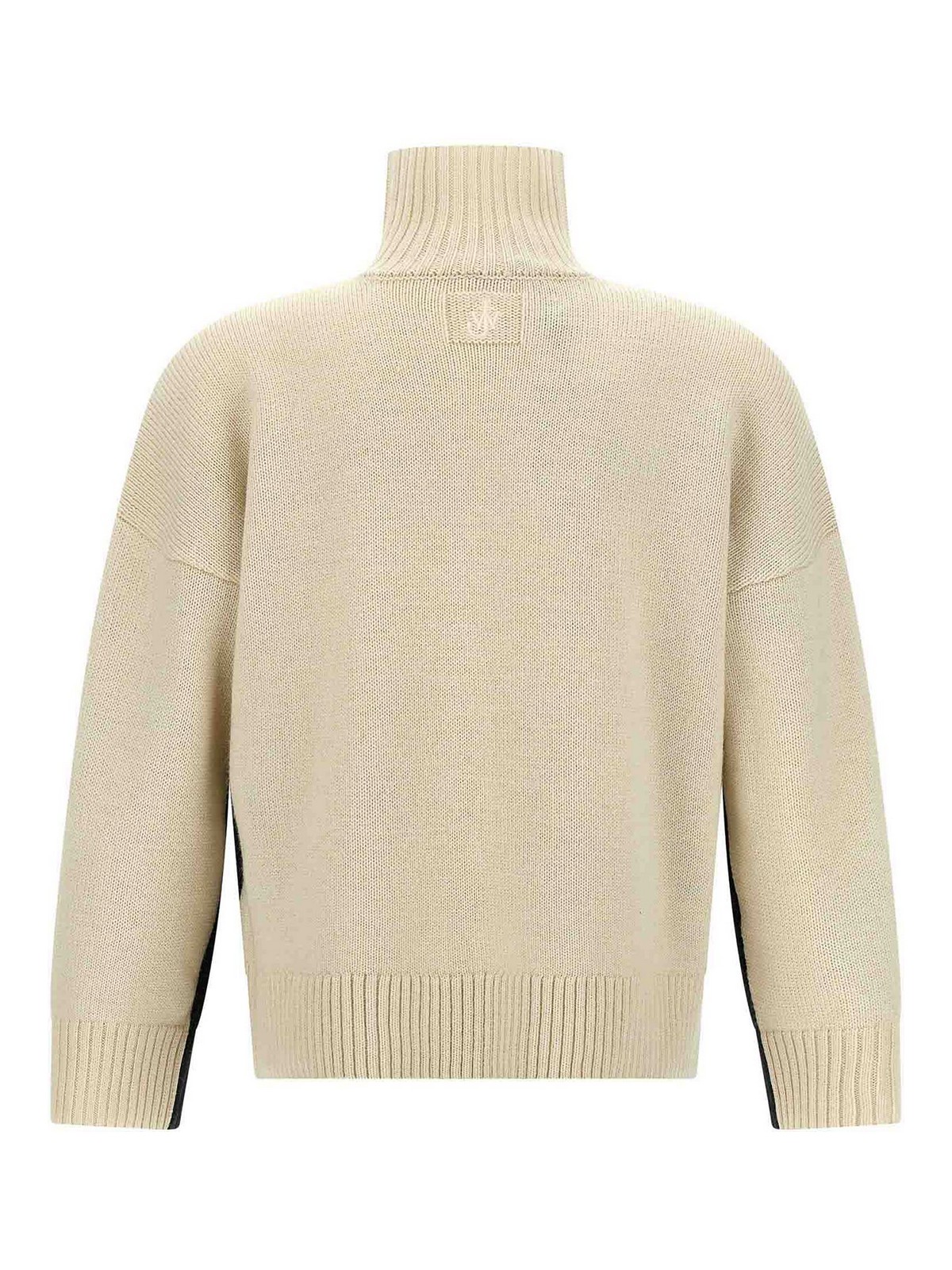 Jw Anderson Two Tone Sweater In Gray