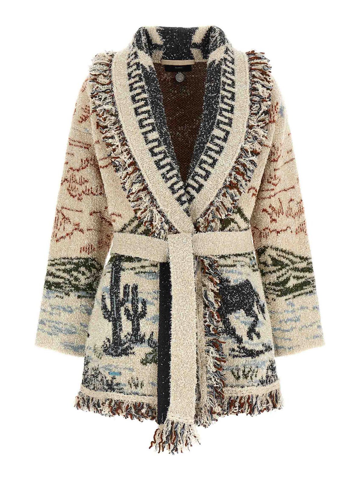 Alanui Icon Cardigan In Multi