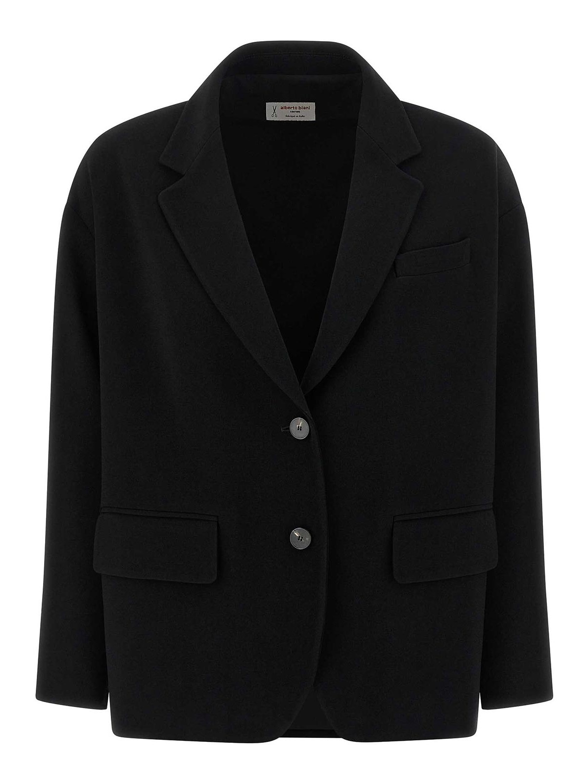 Alberto Biani Two-button Blazer In Black