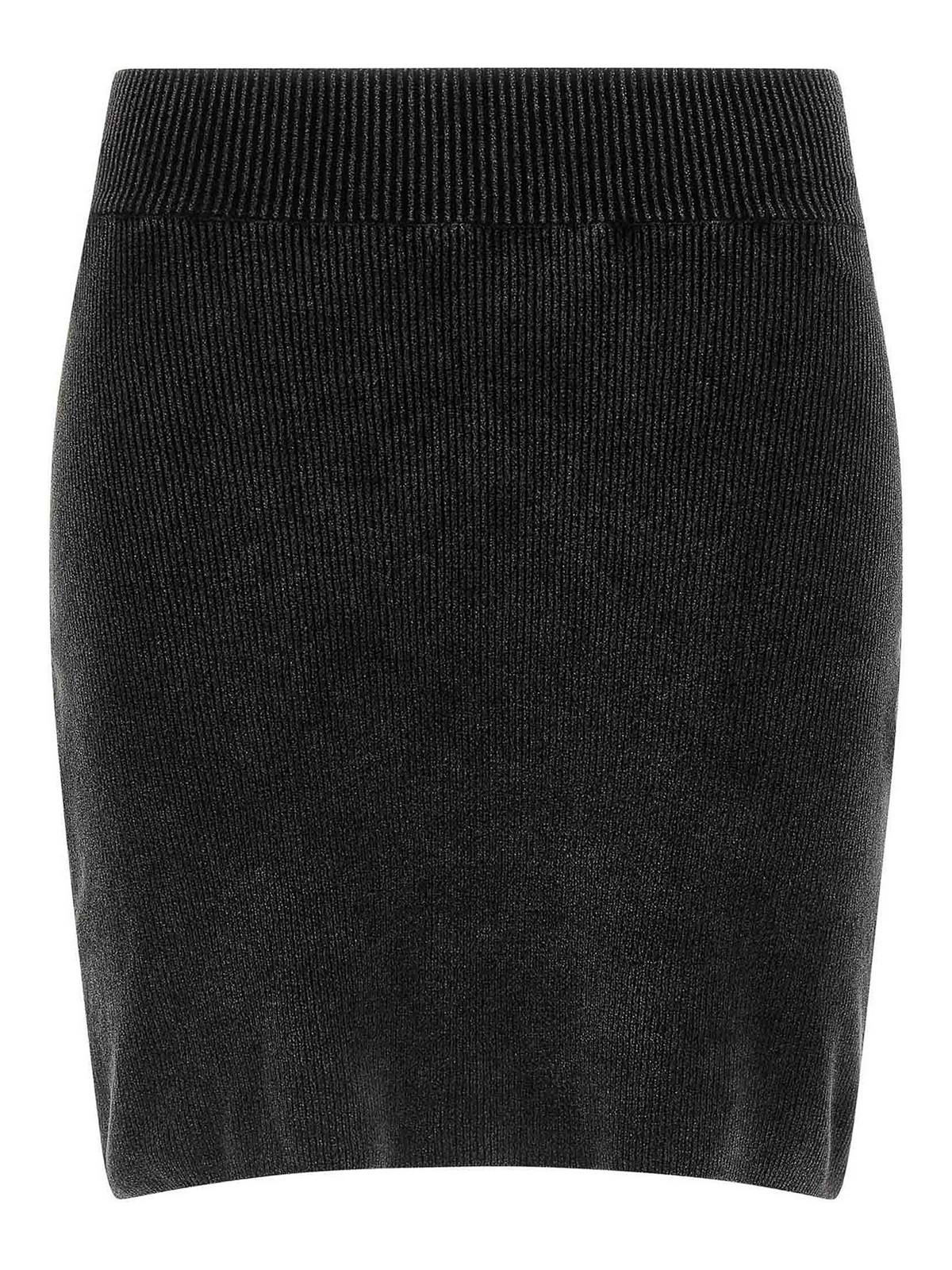 Alexander Wang Chenille Skirt In Black