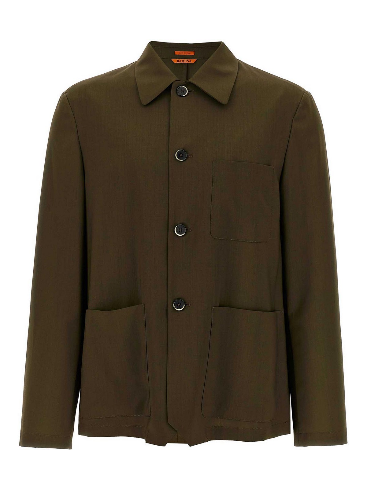 Barena Venezia Visal Overshirt In Green