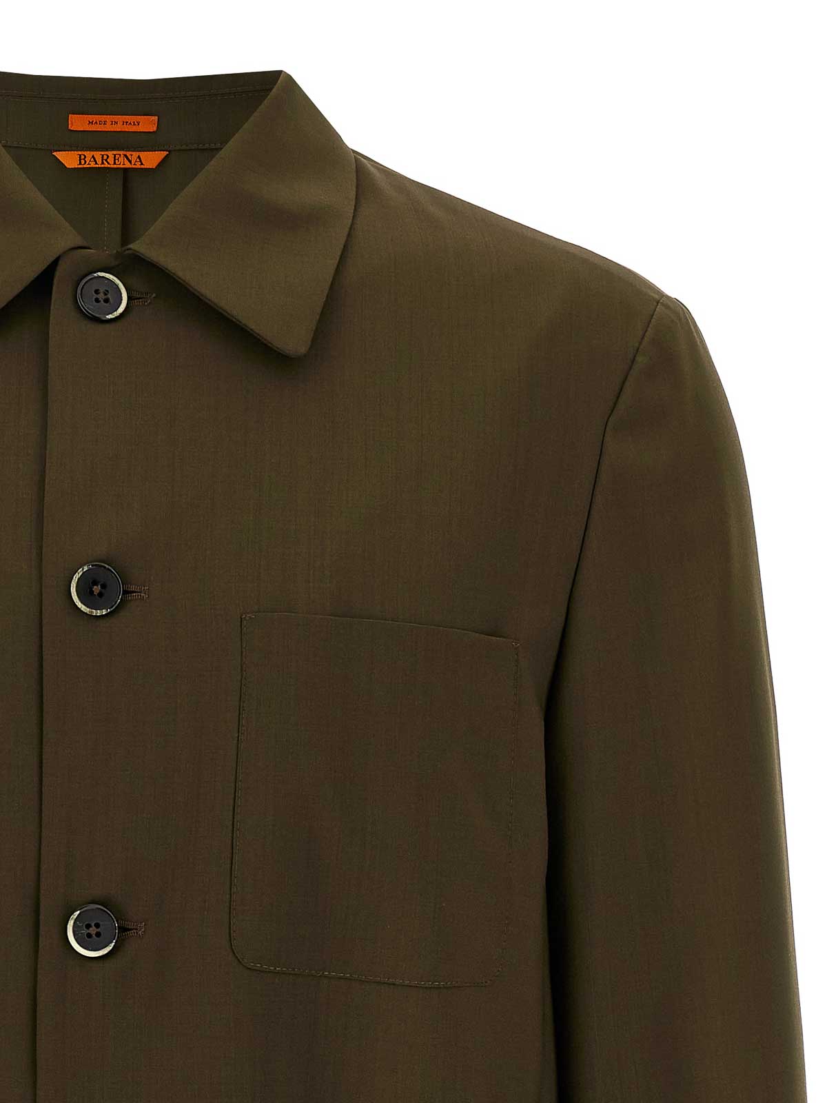 Barena Venezia Visal Overshirt In Green