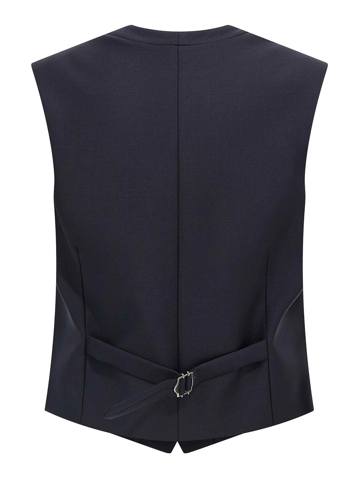 Blazé Milano First Class Feral Vest In Blue