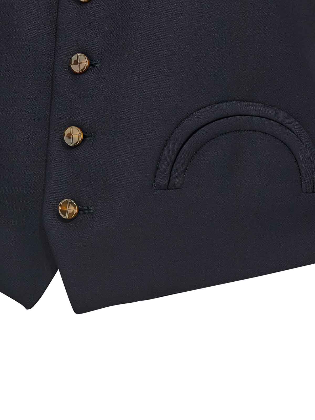 Blazé Milano First Class Feral Vest In Blue