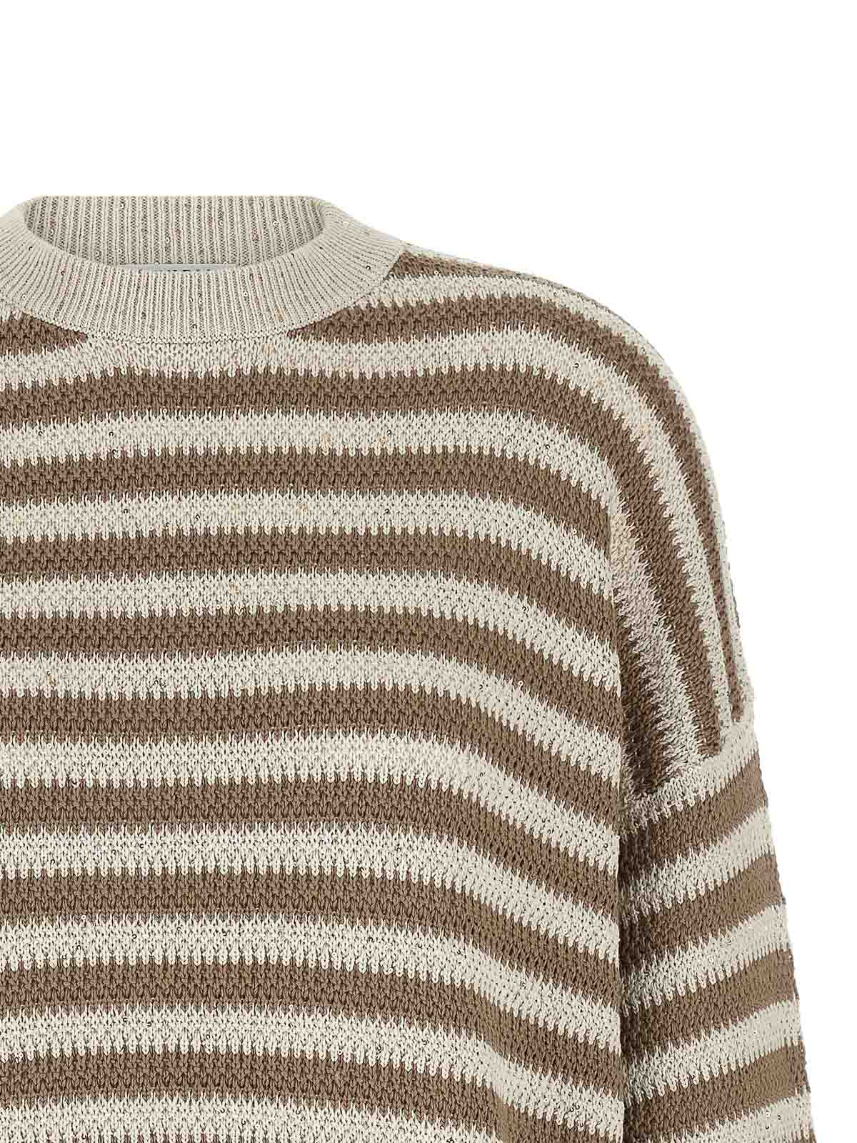 Brunello Cucinelli Multicolor Dazzling Sweater In Multi