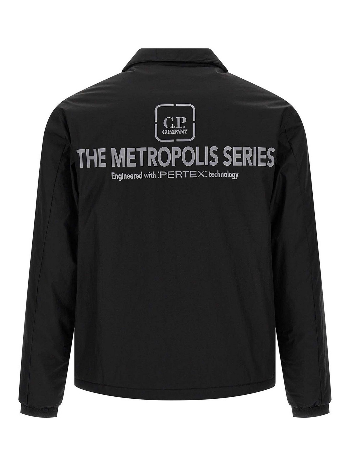 C.p. Company The Metropolis Series Overshirt In Black