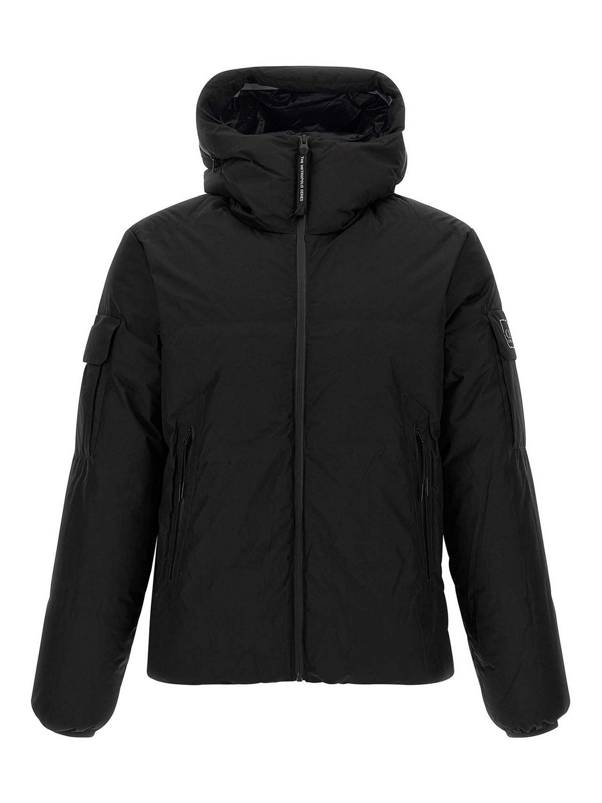 C.p. Company The Metropolis Series Down Jacket In Black
