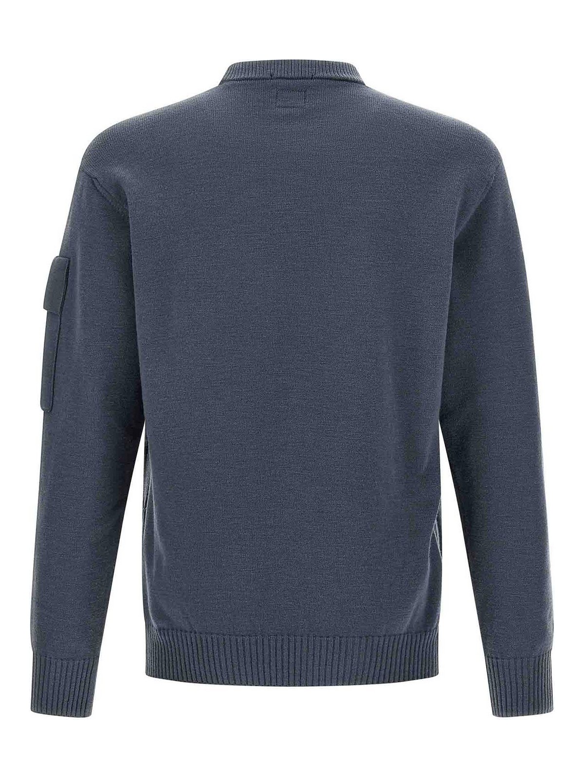 C.p. Company Extrafine Wool Sweater Sweaters And Cardigans Blue In Blue