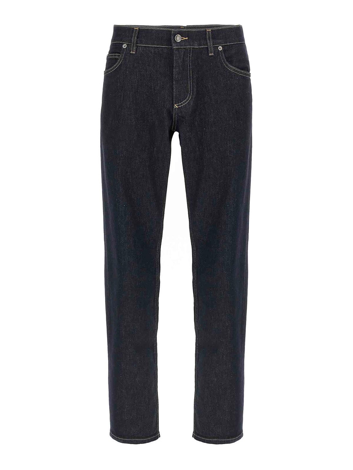 Dolce & Gabbana Jeans With Belt Loops In Black