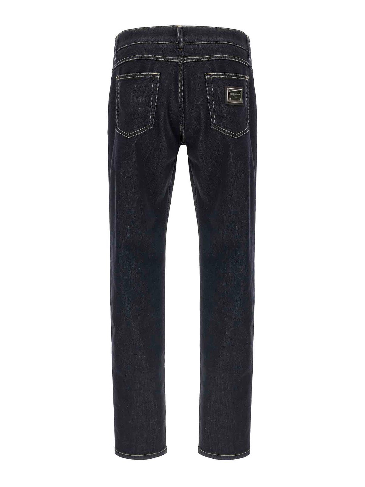 Dolce & Gabbana Jeans With Belt Loops In Black