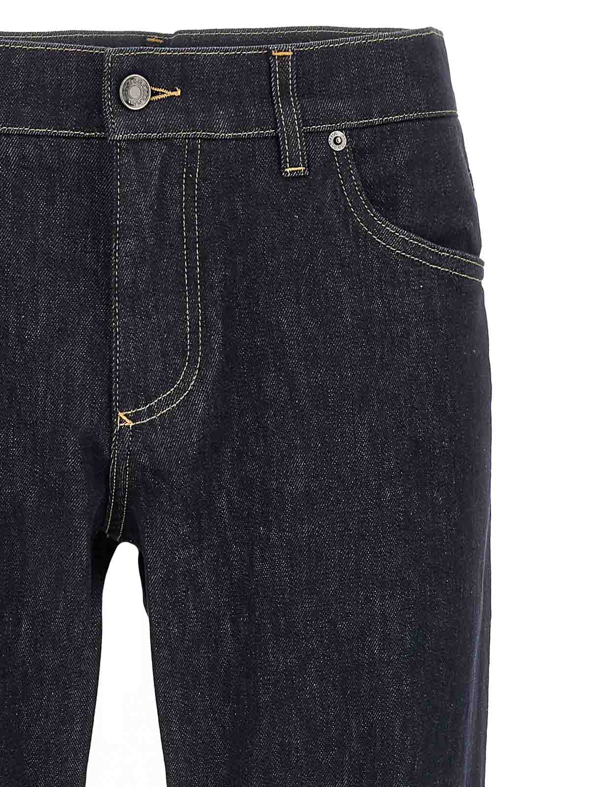 Dolce & Gabbana Jeans With Belt Loops In Black