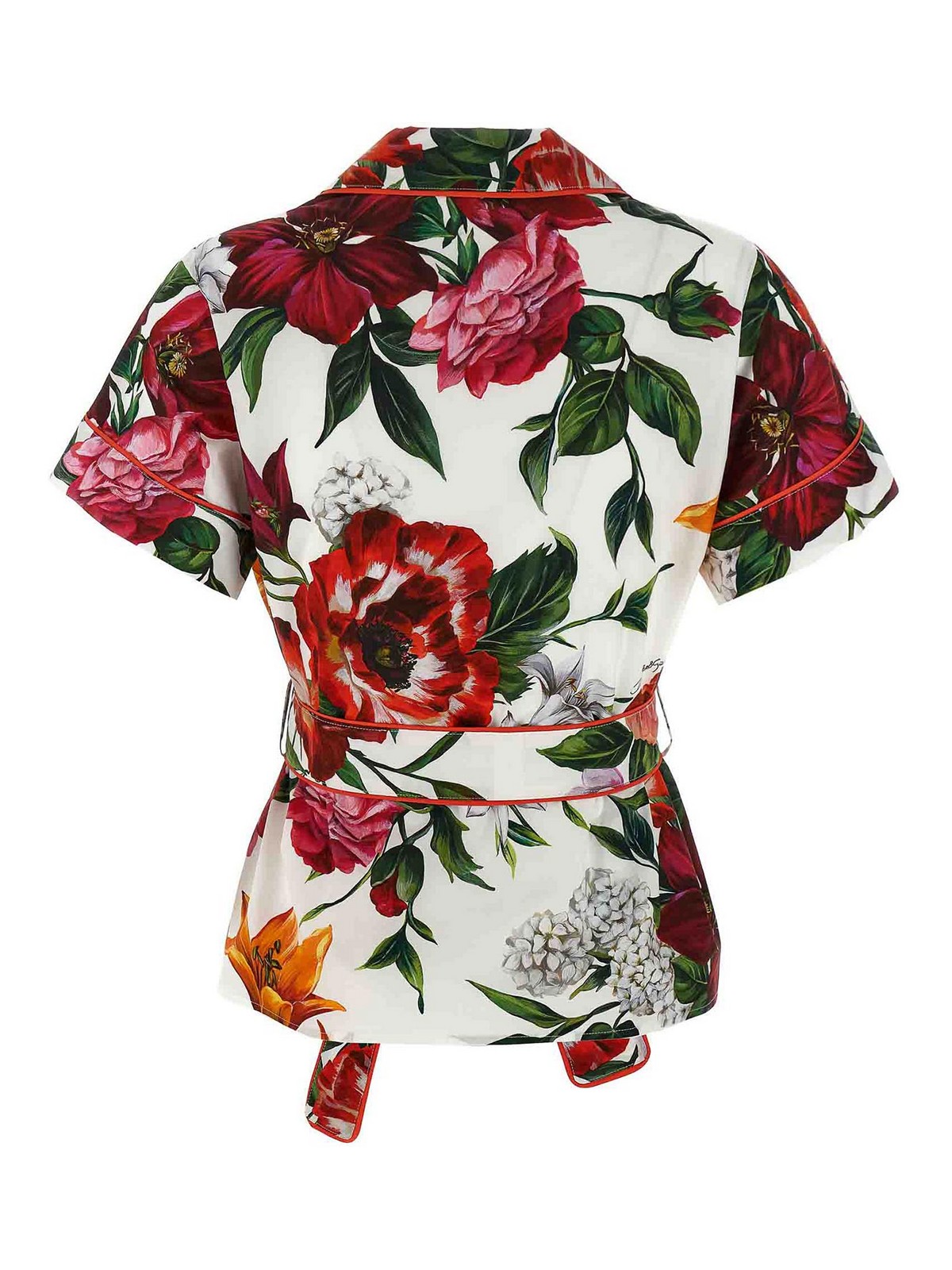 Dolce & Gabbana Vanity Pajama Shirt In White