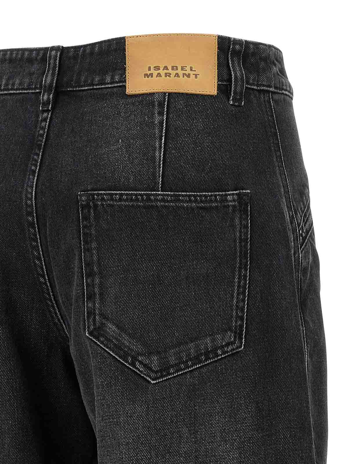 Isabel Marant Catarina Jeans In Black