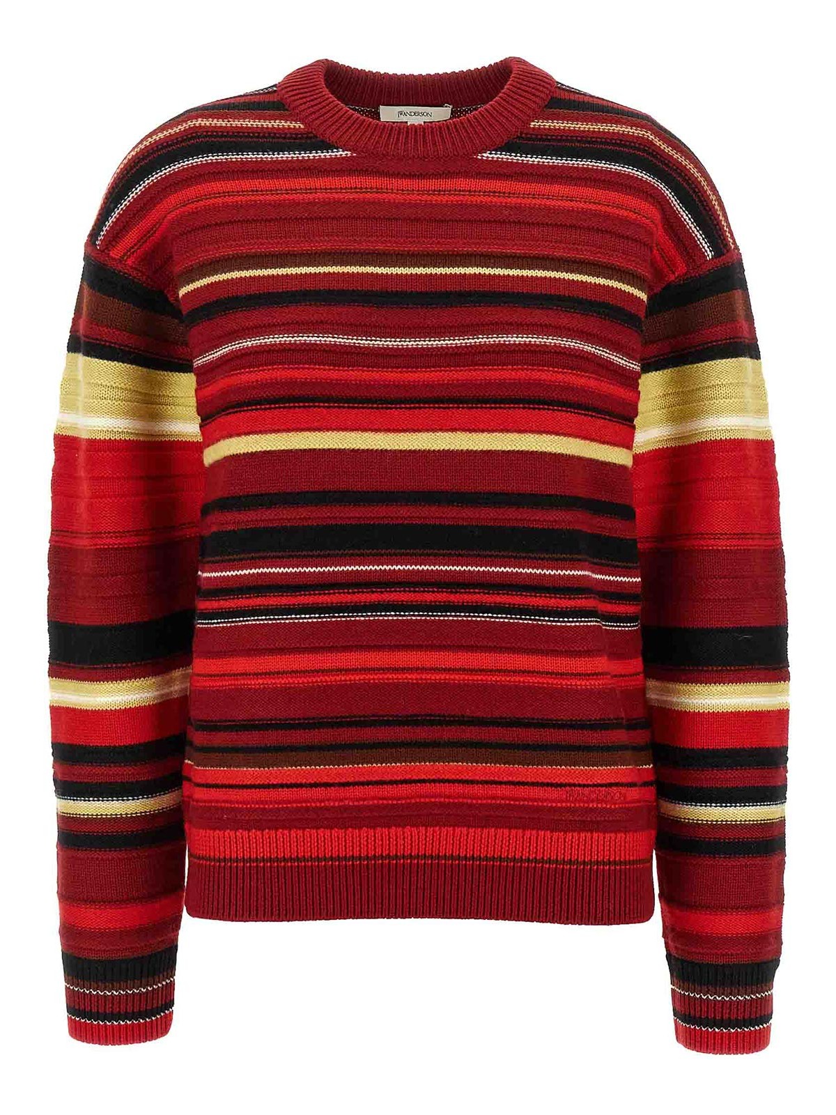 Jw Anderson Multi Stripe Sweater In Multi