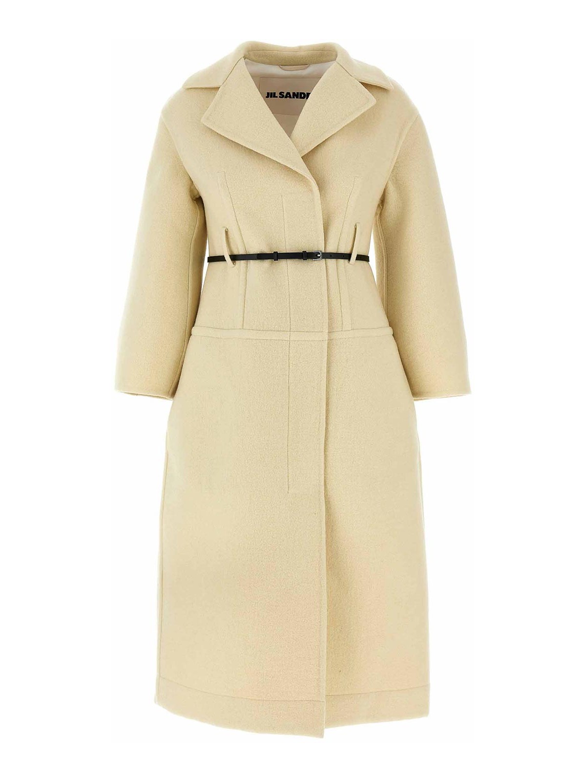 Jil Sander 02 Coat In Neutral