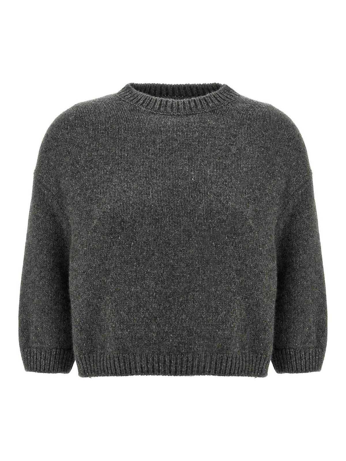 Khaite Sabina Sweater In Gray