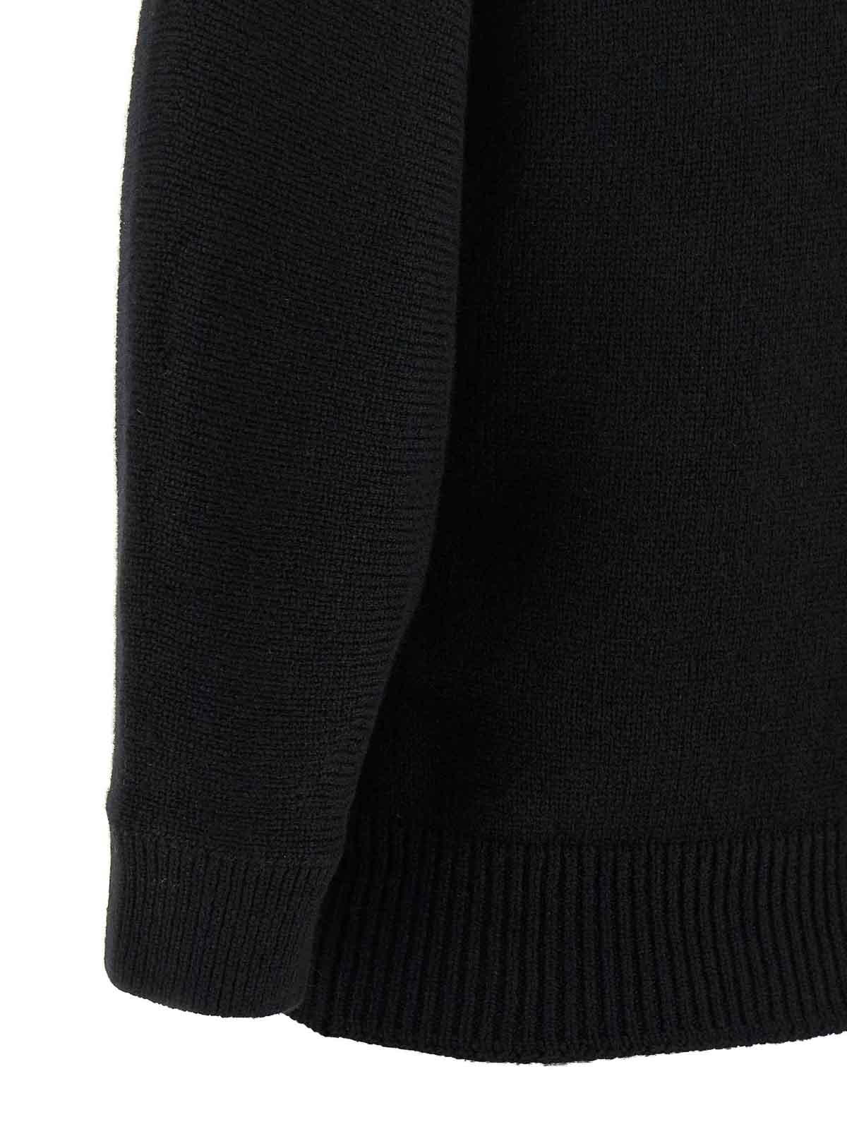 Khaite Black Cashmere Herve Polo Shirt In Black