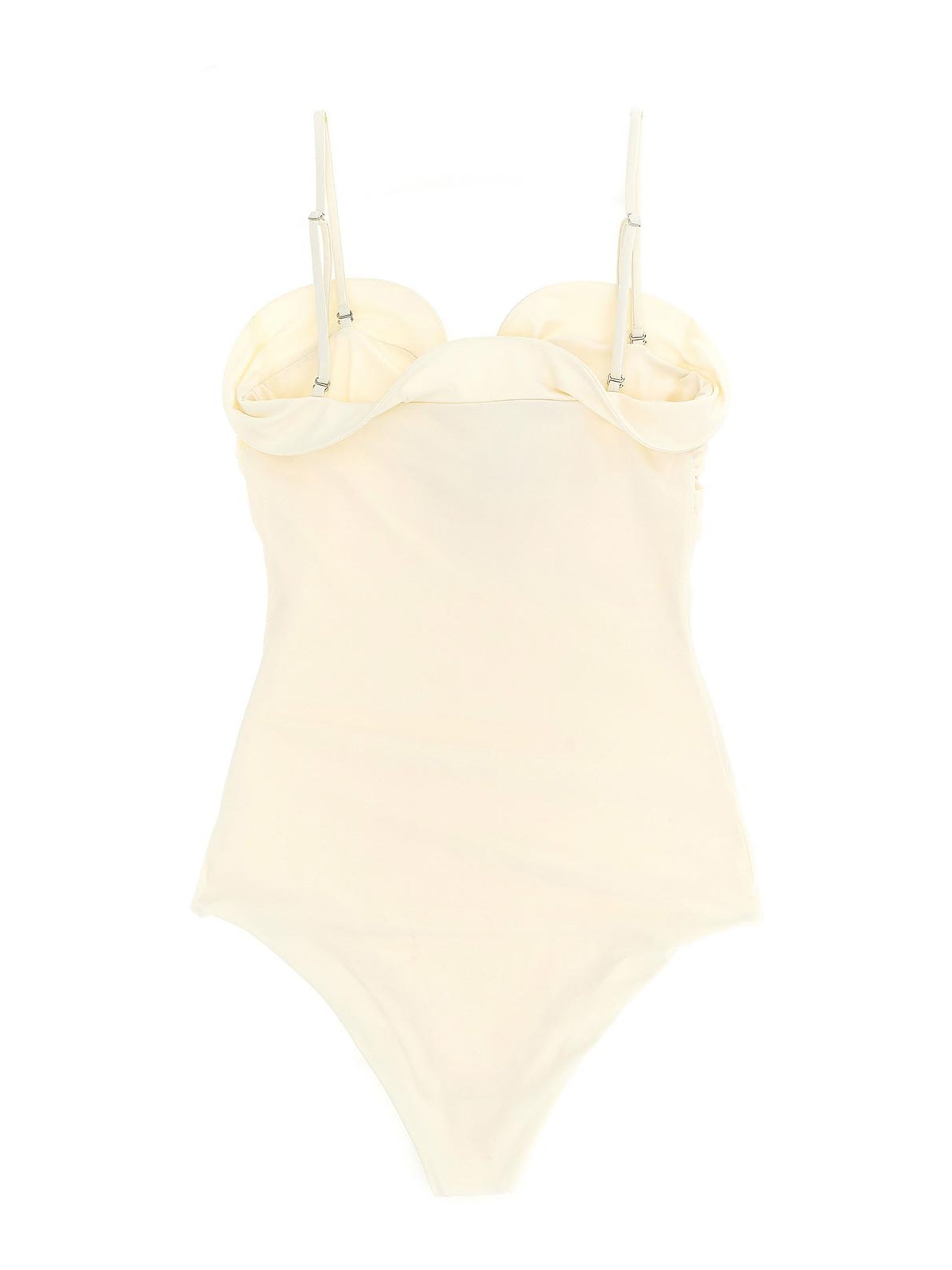 Magda Butrym Swimsuit 07 One-piece Swimsuit In Neutral