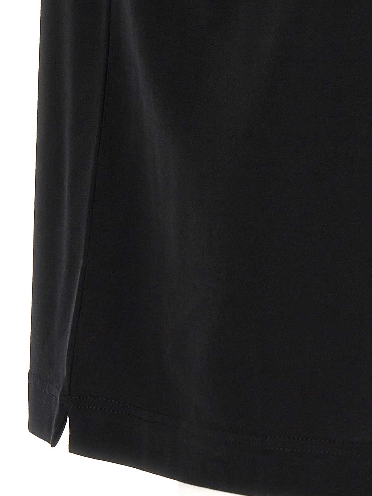 Missoni T-shirt With Maxi Chevron Insert In Black