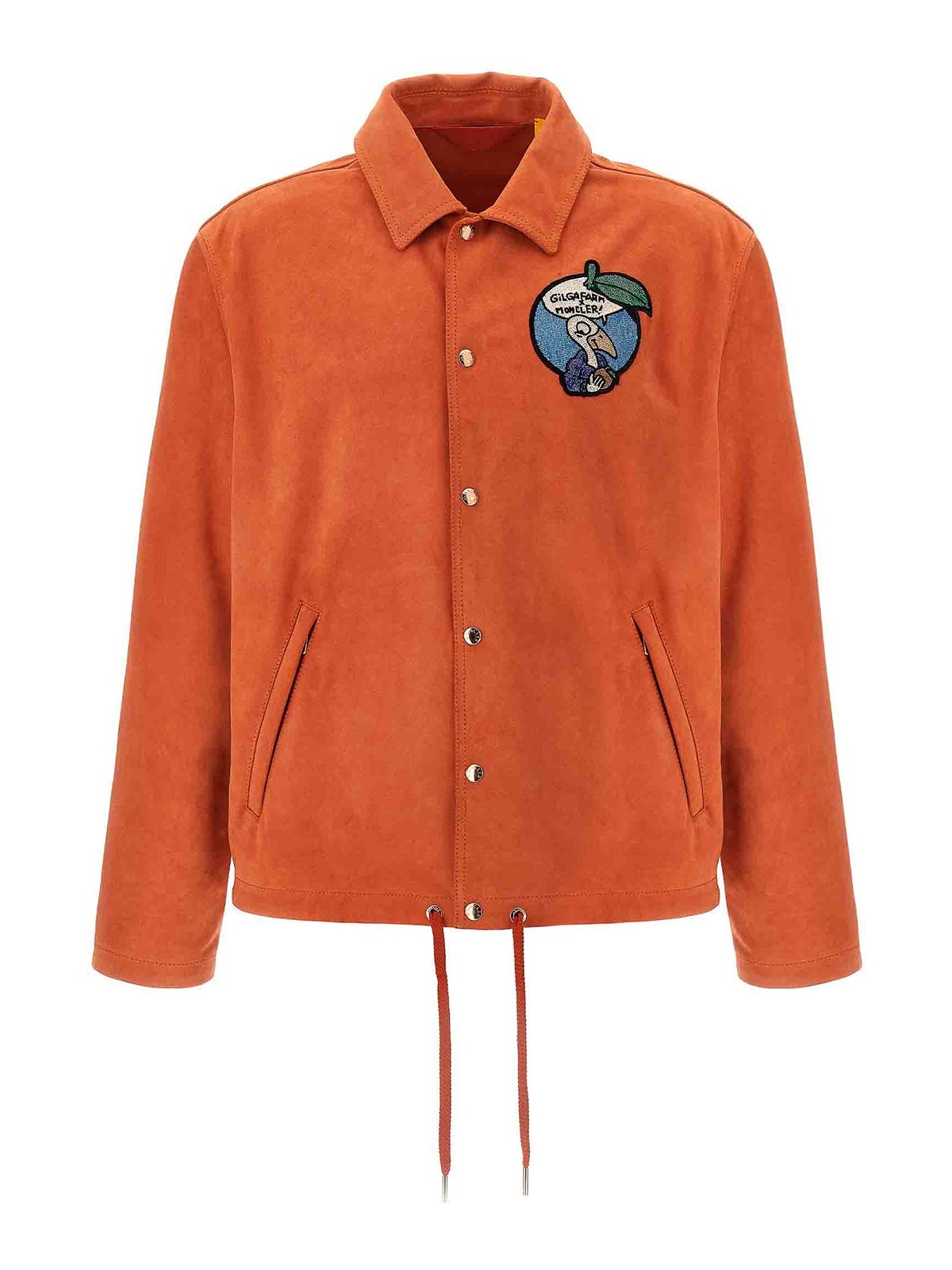 Moncler X Gilgafarm Jacket By Donaldglover In Orange
