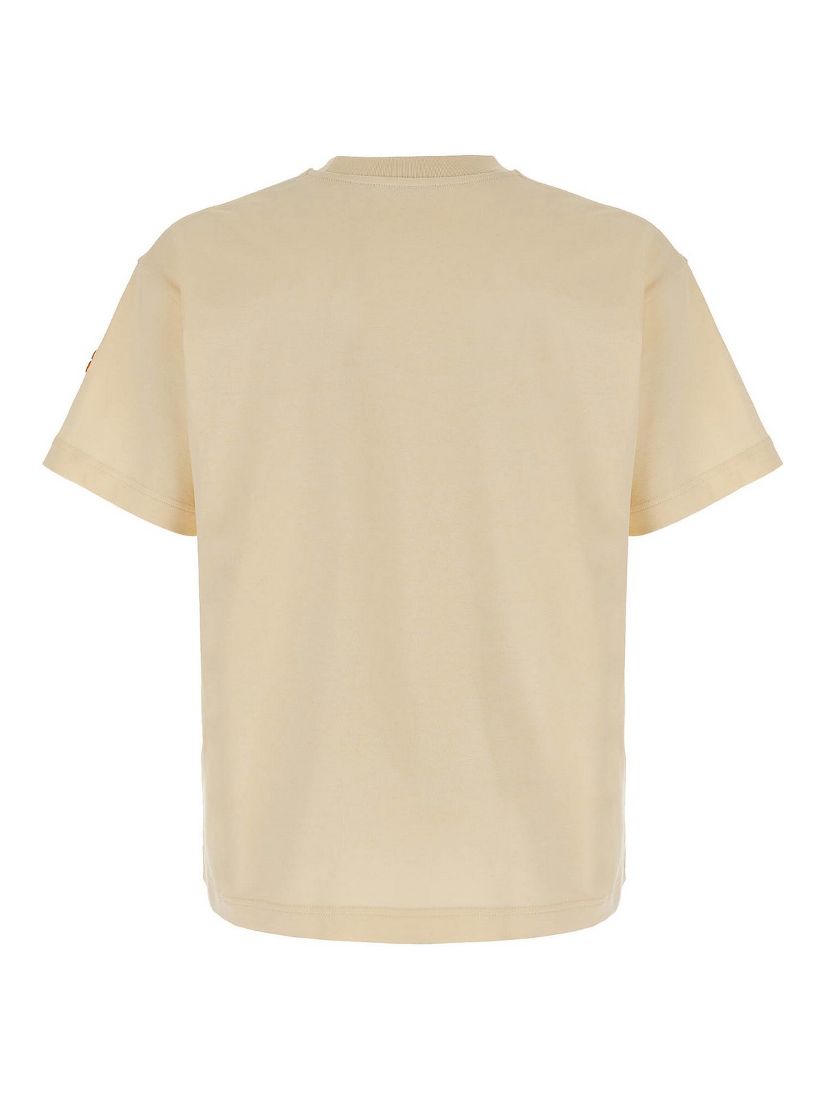 Moncler X Gilga Farm By Donald Glover Logo Patch T-shirt In Neutral