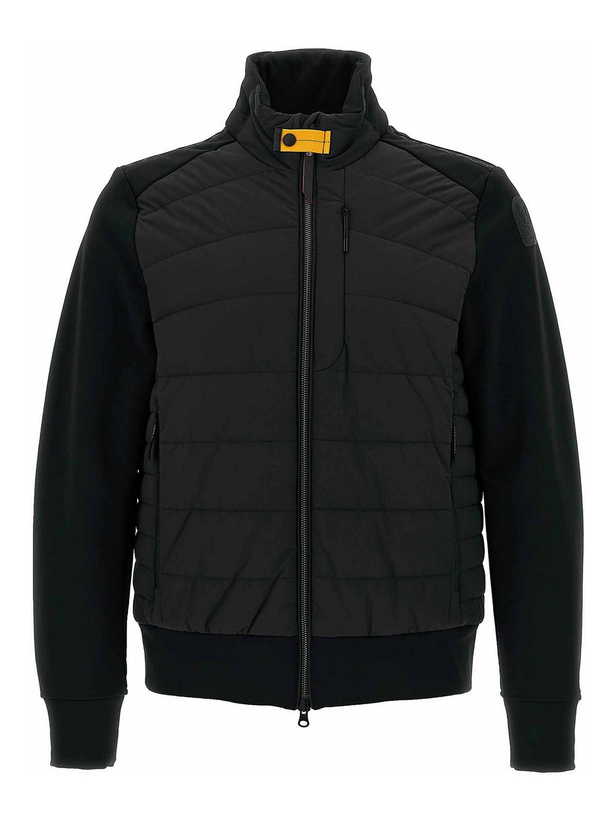 Parajumpers Mick Quilted High-neck Jacket In Black