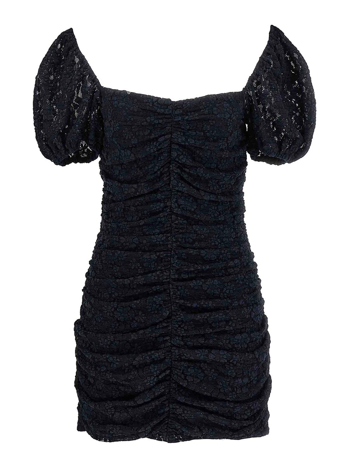 Rotate Birger Christensen Vestido Midi - Azul In Black