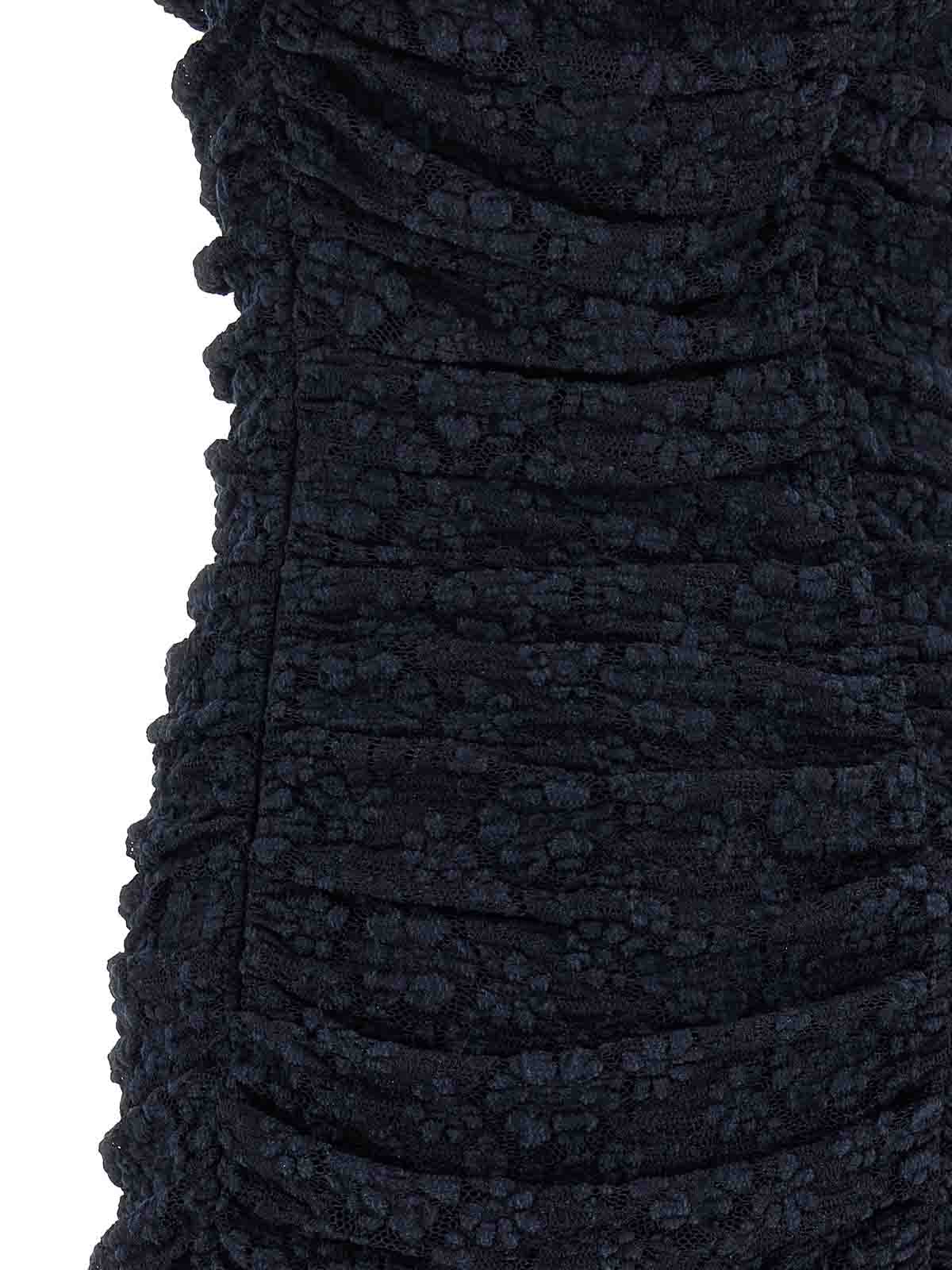 Rotate Birger Christensen Vestido Midi - Azul In Black