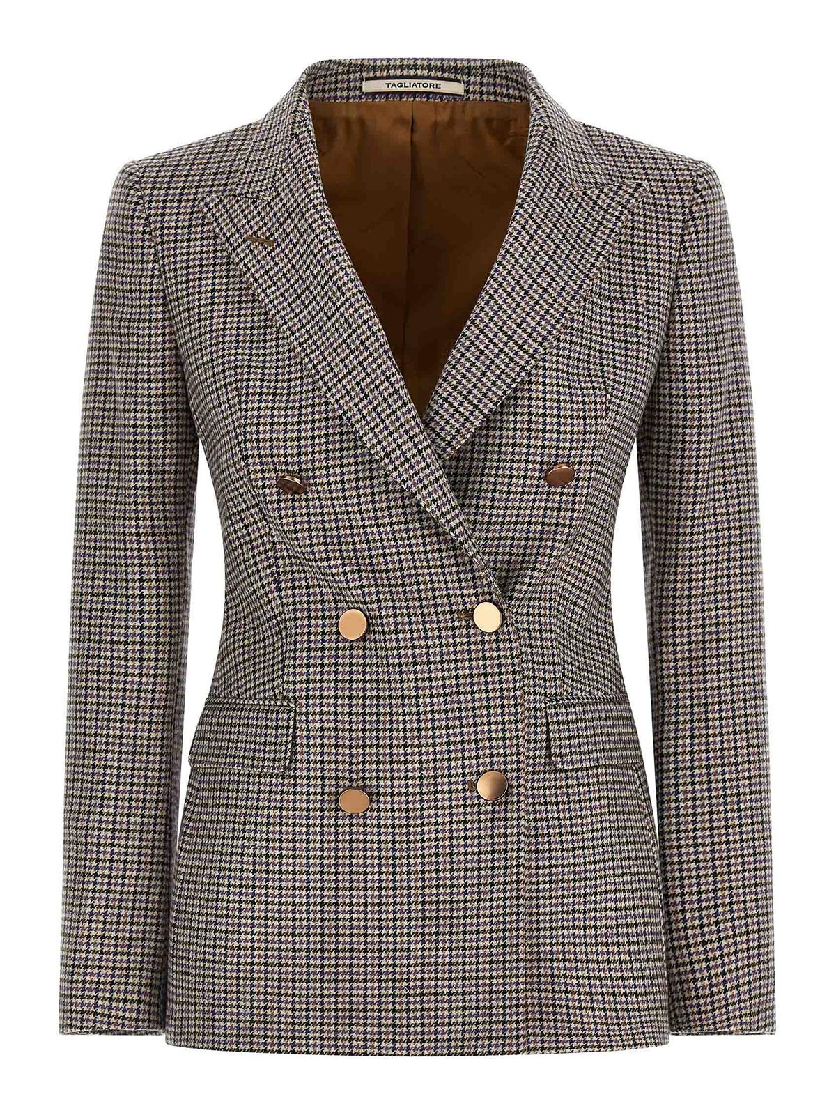 Tagliatore Parigi Blazer In Gray