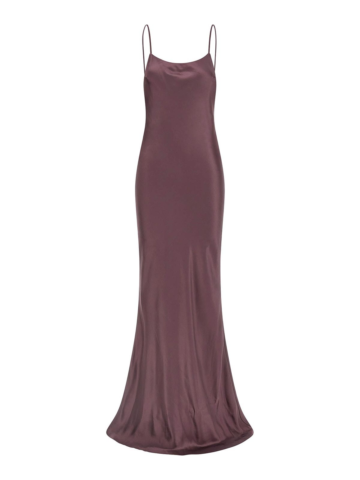 The Andamane Ninfea Dresses Purple In Brown