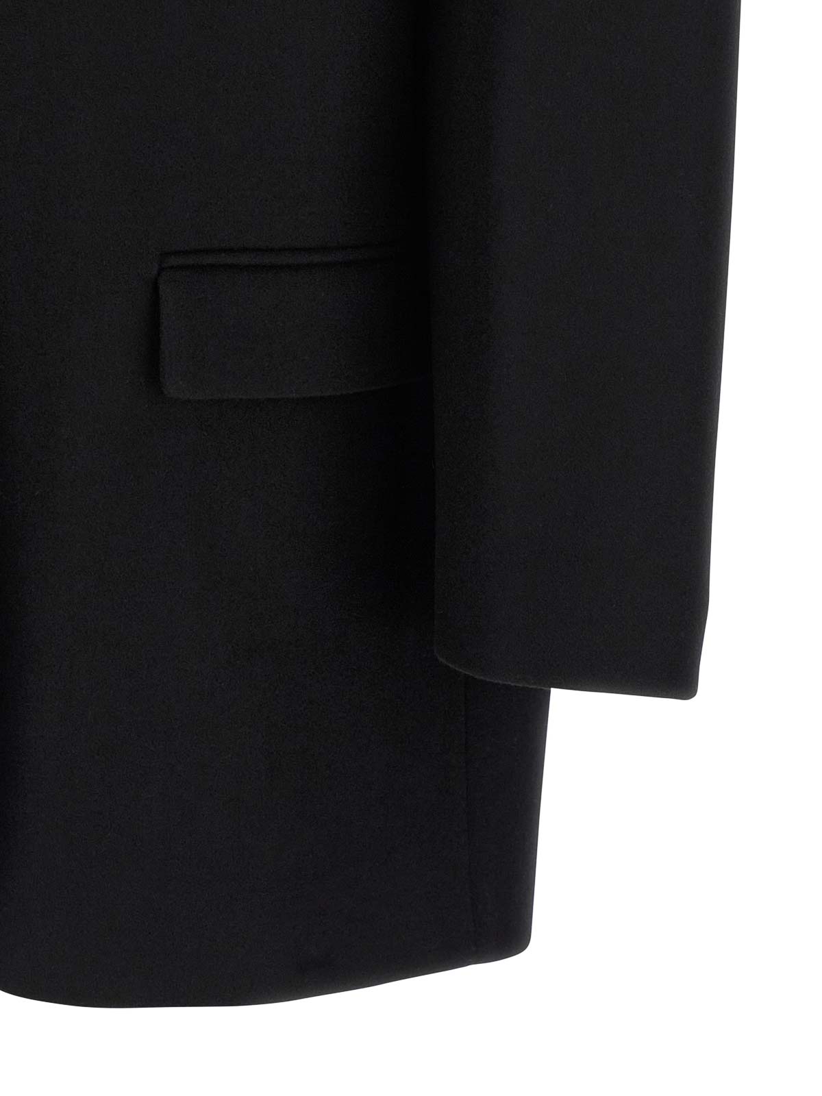 The Andamane Padded Peak-lapel Blazer In Black