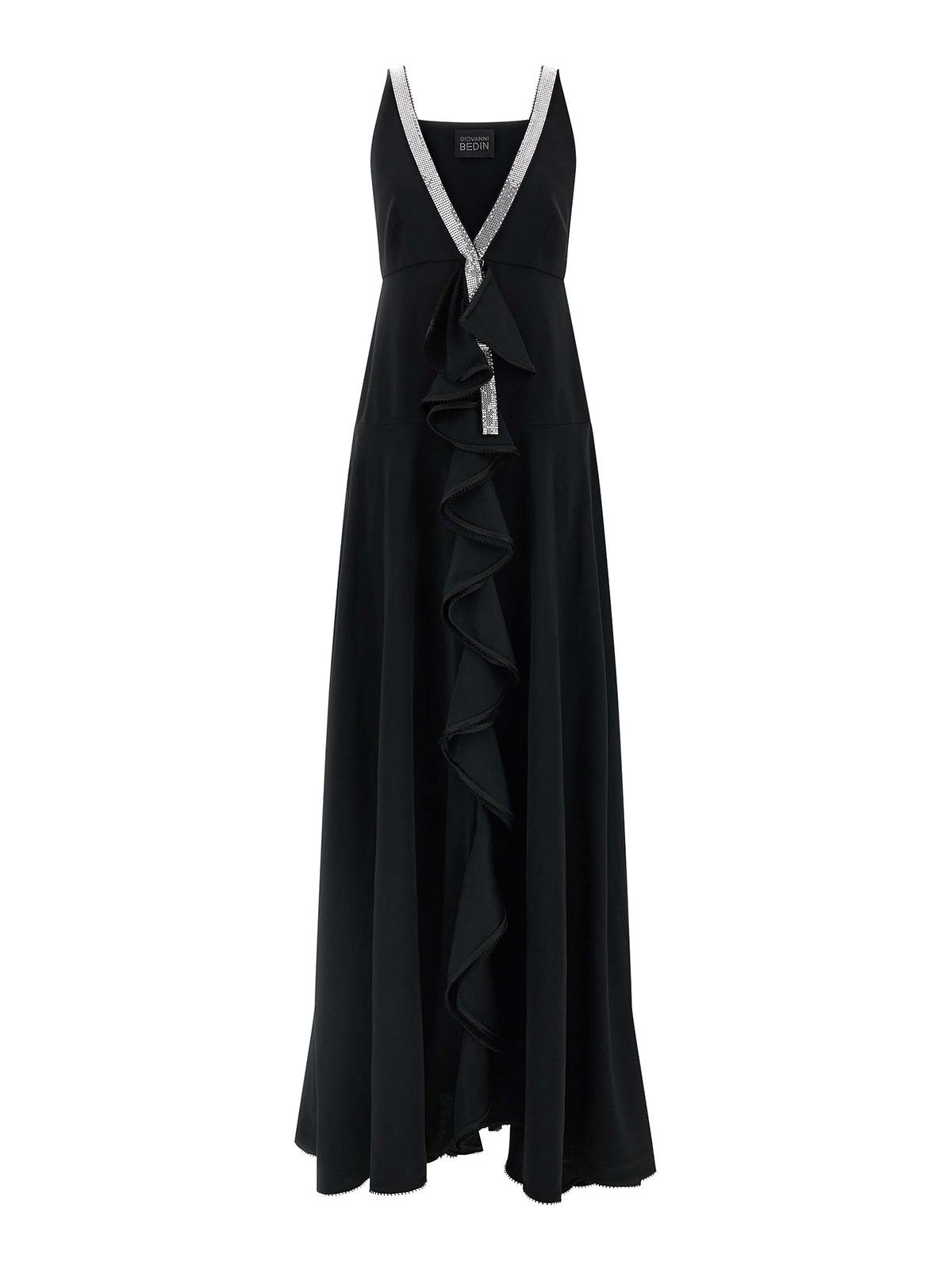 Giovanni Bedin Vestido Midi - Negro In Black