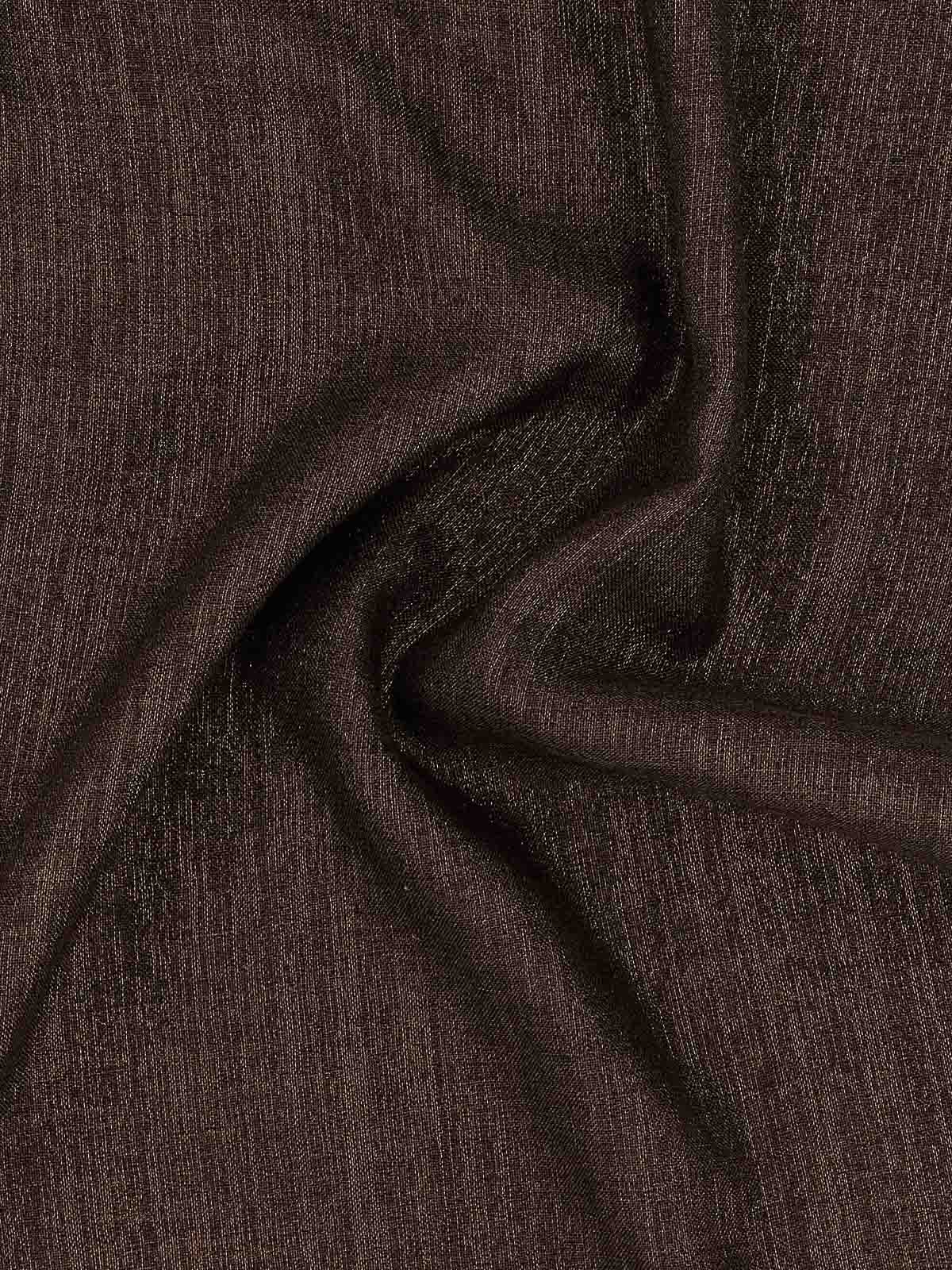 Brunello Cucinelli Soft Fringed Lurex Scarf In Brown