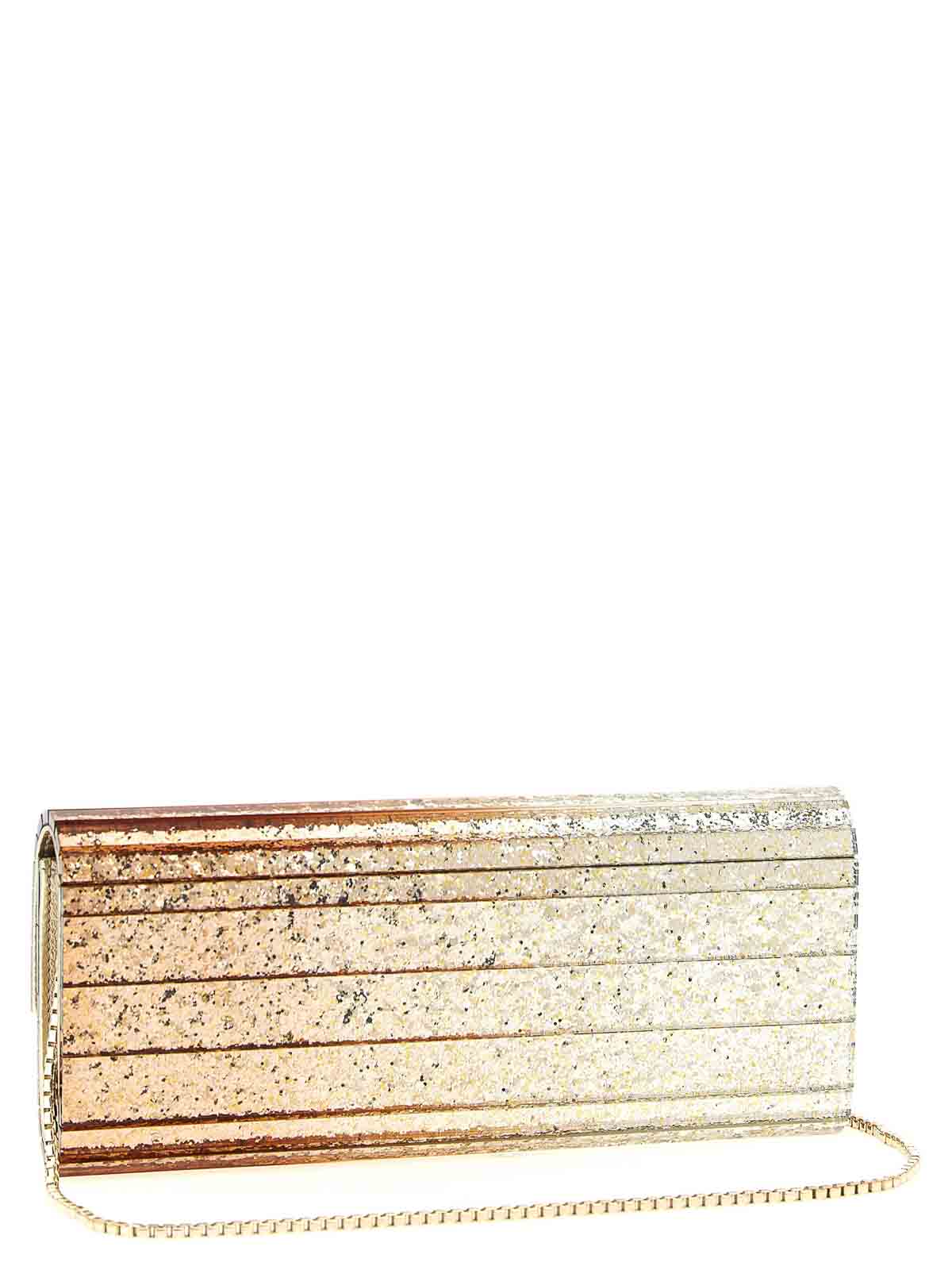 Jimmy Choo Sweetie Clutch Bag In Orange