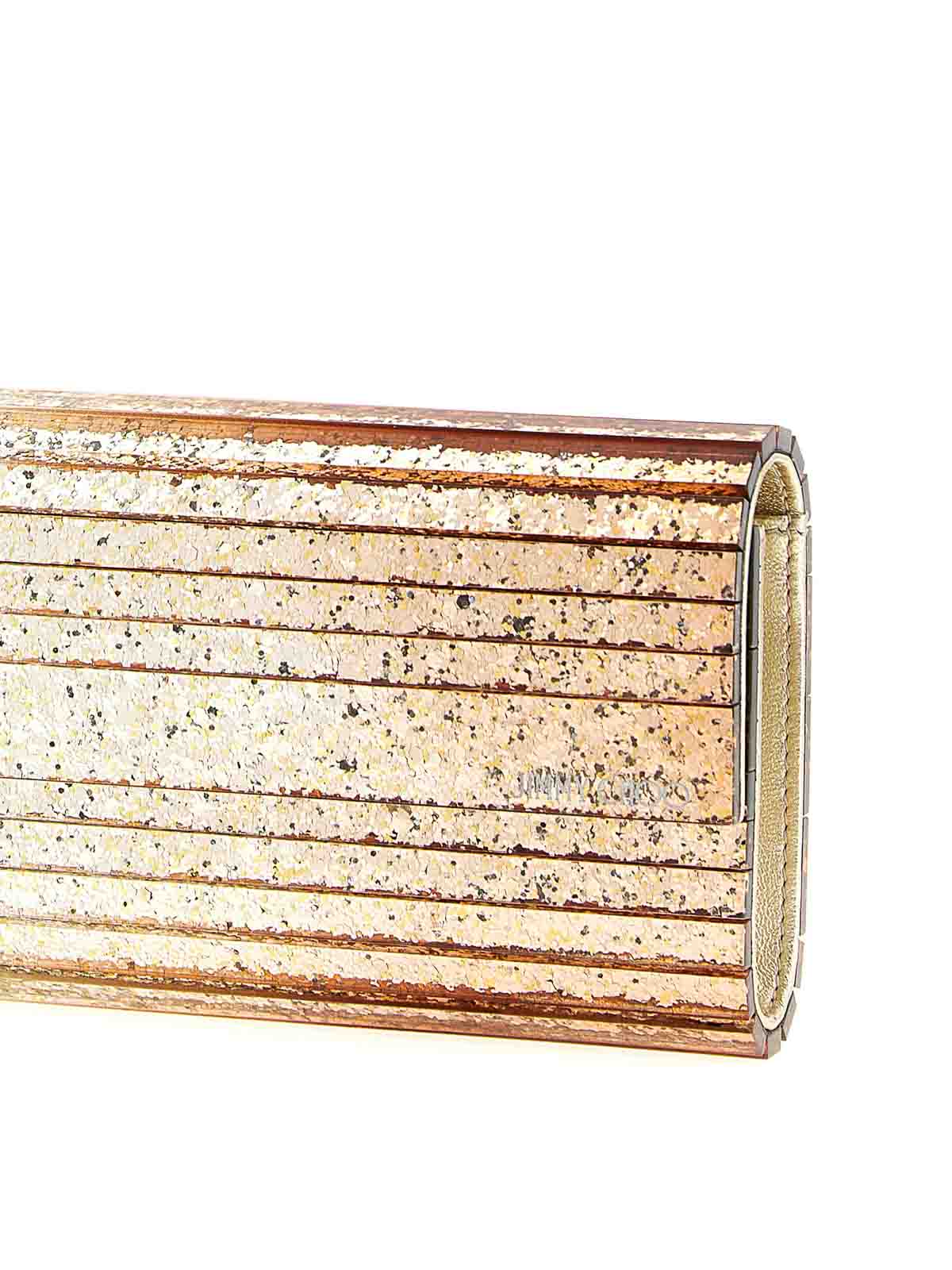 Jimmy Choo Sweetie Clutch Bag In Orange