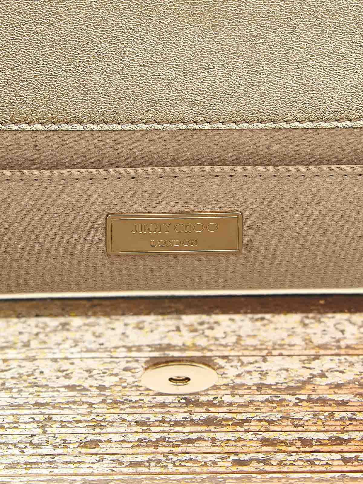 Jimmy Choo Sweetie Clutch Bag In Orange