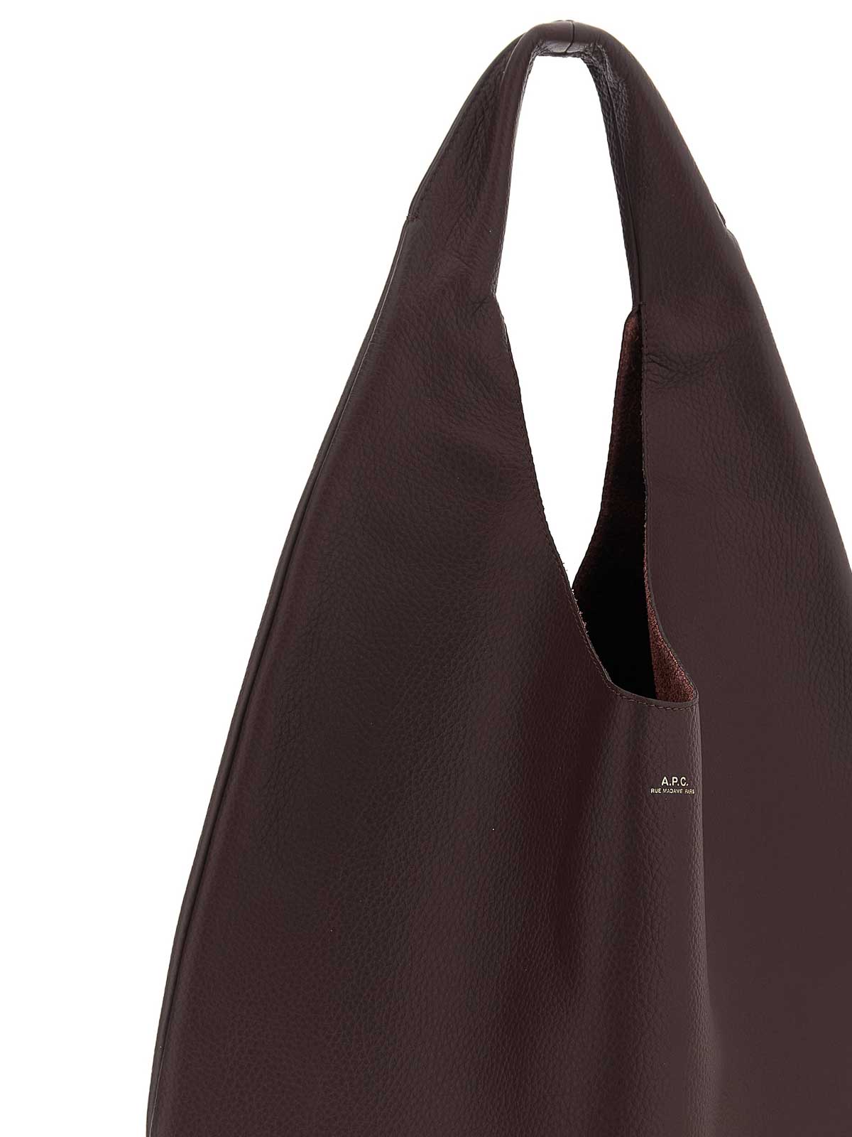 Apc Le Neige Shoulder Bags Bordeaux In Red