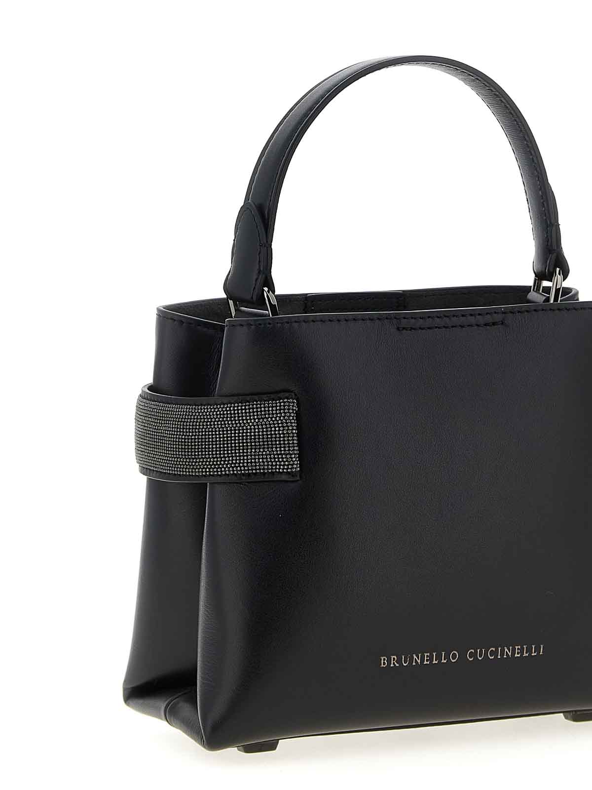 Brunello Cucinelli Small Handbag In Black