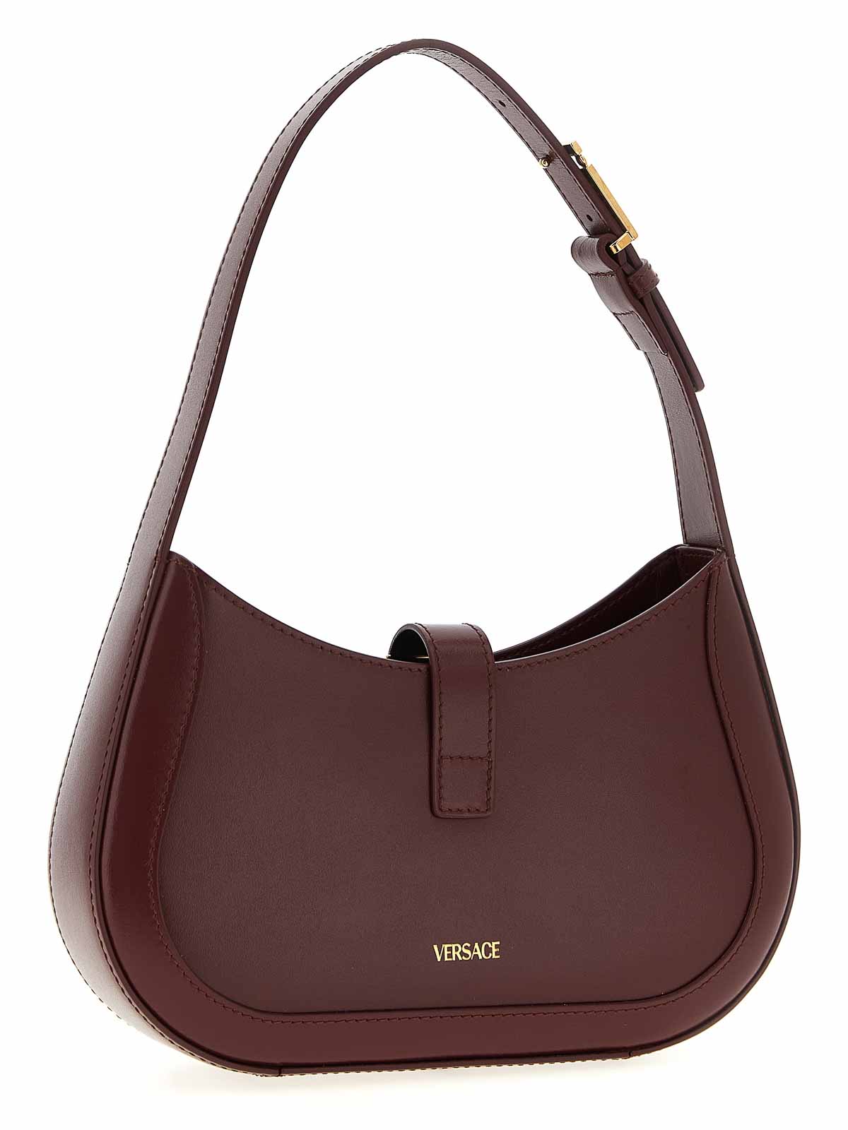 Versace Hobo Greca Goddess Small Shoulder Bag|10131671A051341R70V