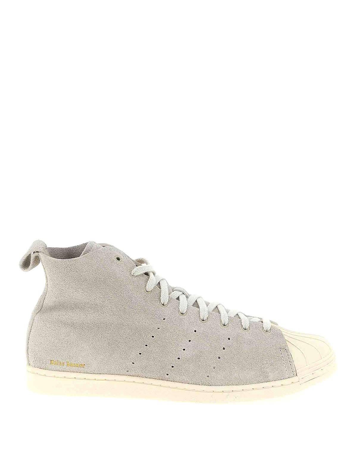 Adidas Originals Superstar Sneakers In Gray