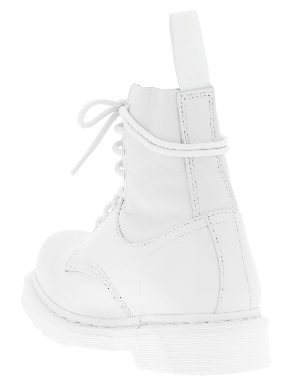 Mm6 Maison Margiela Dr Martens X Mm6 10 Eye 1460 Boots In White