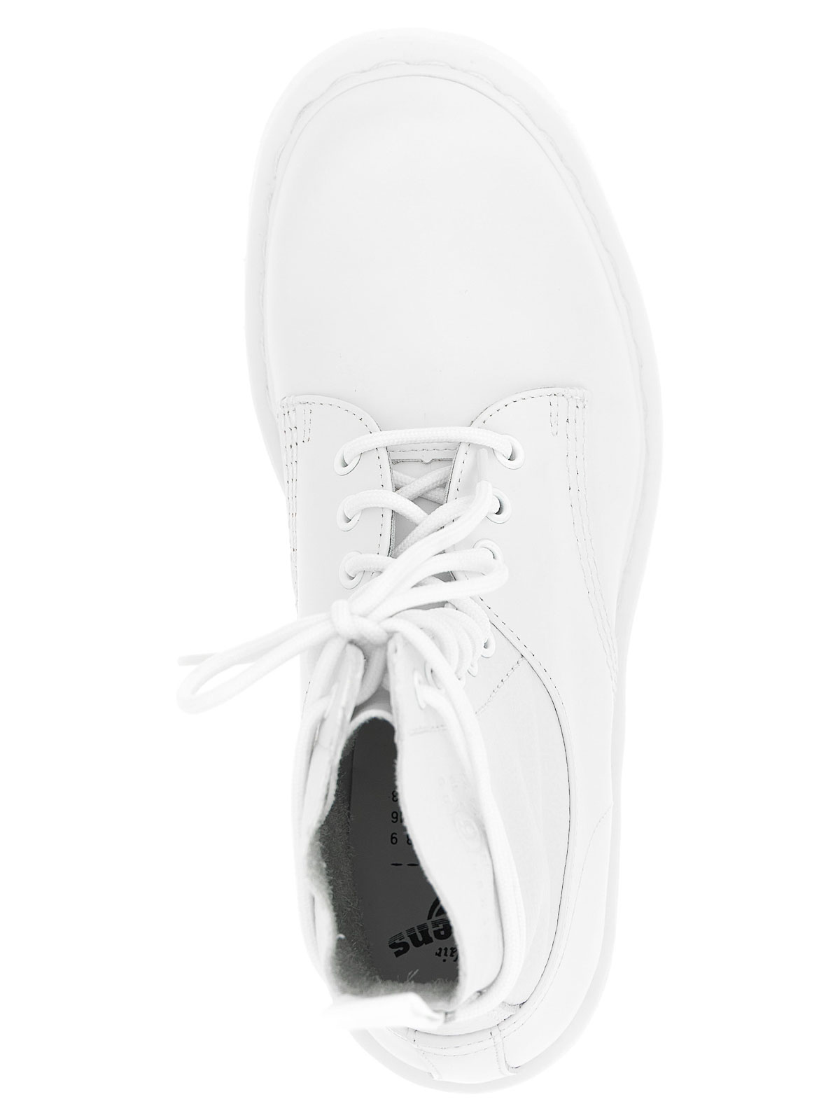 Mm6 Maison Margiela Dr Martens X Mm6 10 Eye 1460 Boots In White
