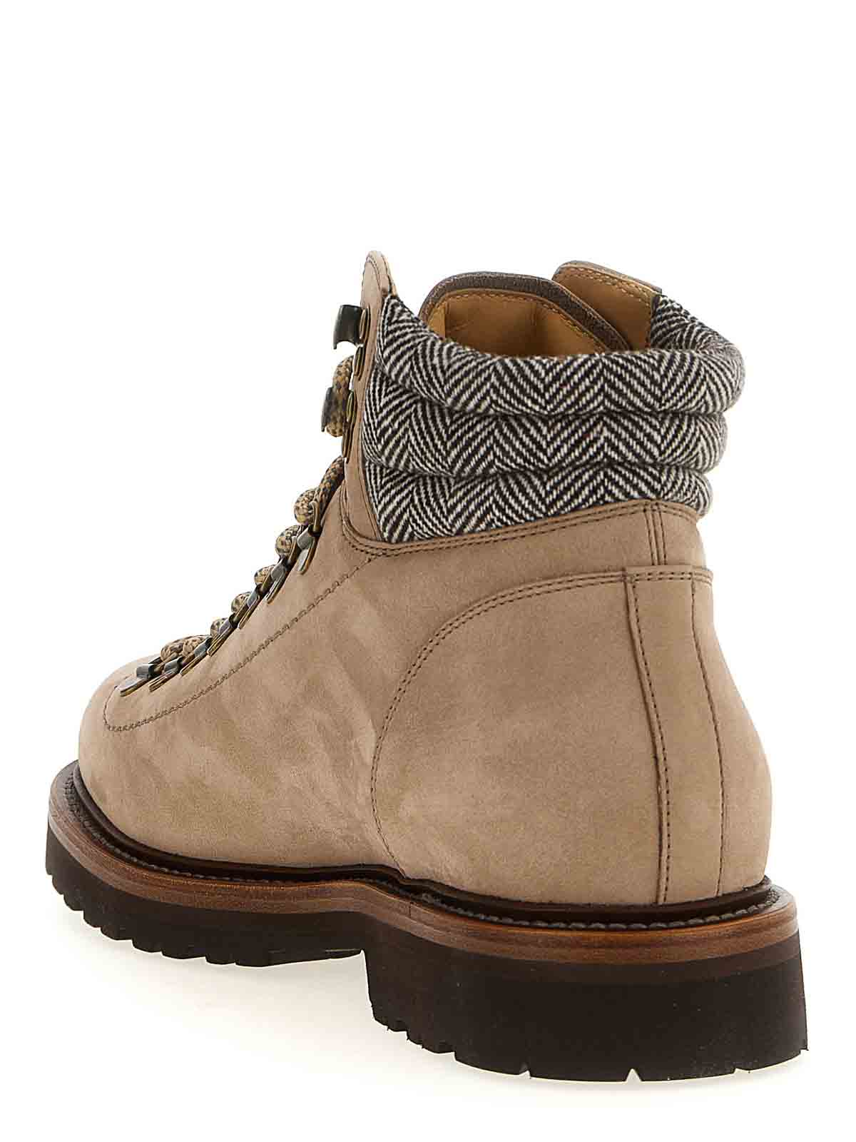 Brunello Cucinelli Mountain Boot Boots And Ankle Boots Beige In Neutral