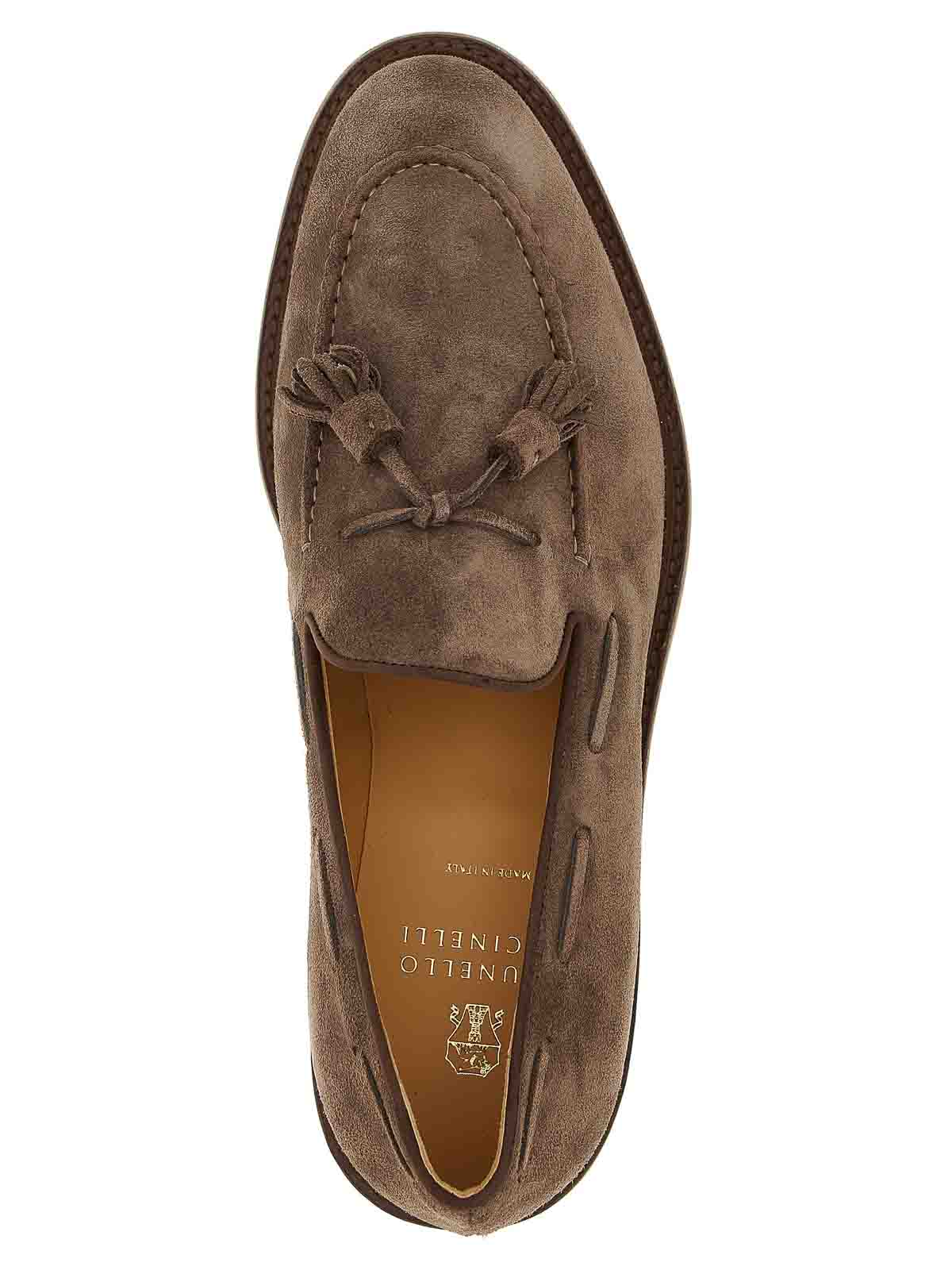 Brunello Cucinelli Men Tassel Loafers In Brown